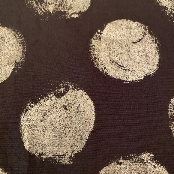 Hanna Andersson dress long sleeve gray metallic silver polka dot (140) 10 - Picture 15 of 16